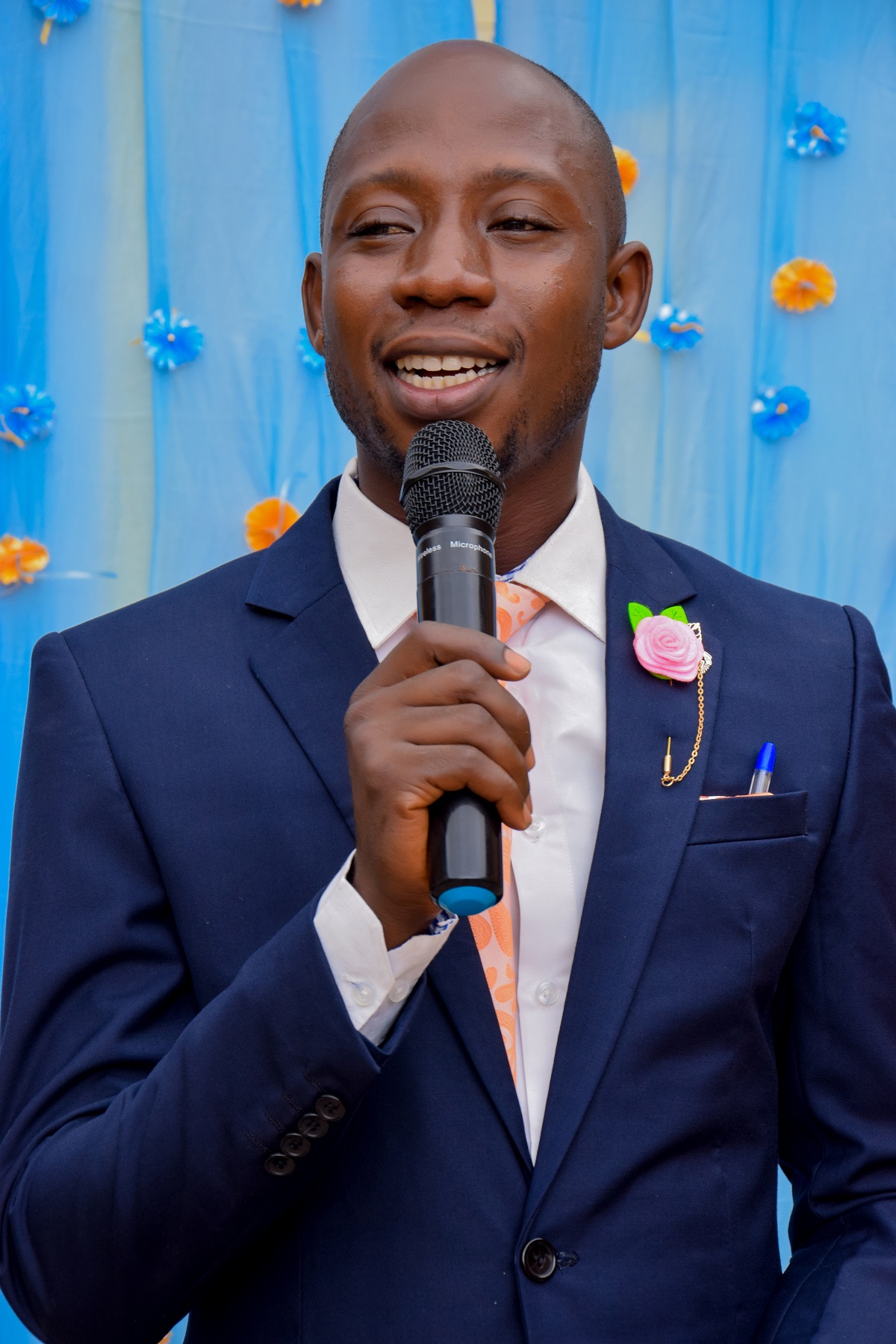 The Gaffer Himself - Head of school Mr. Sowemimo Abayomi